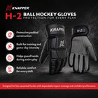BALL HOCKEY GLOVES | H-2 GLOVES | KNAPPER