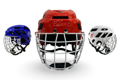 BALL HOCKEY HELMET | AK5 HELMET | CAGE COMBO | KNAPPER - Junior