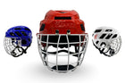 BALL HOCKEY HELMET | AK5 HELMET | CAGE COMBO | KNAPPER - Senior