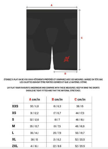 AK5 PROTECTION SHORTS | KNAPPER