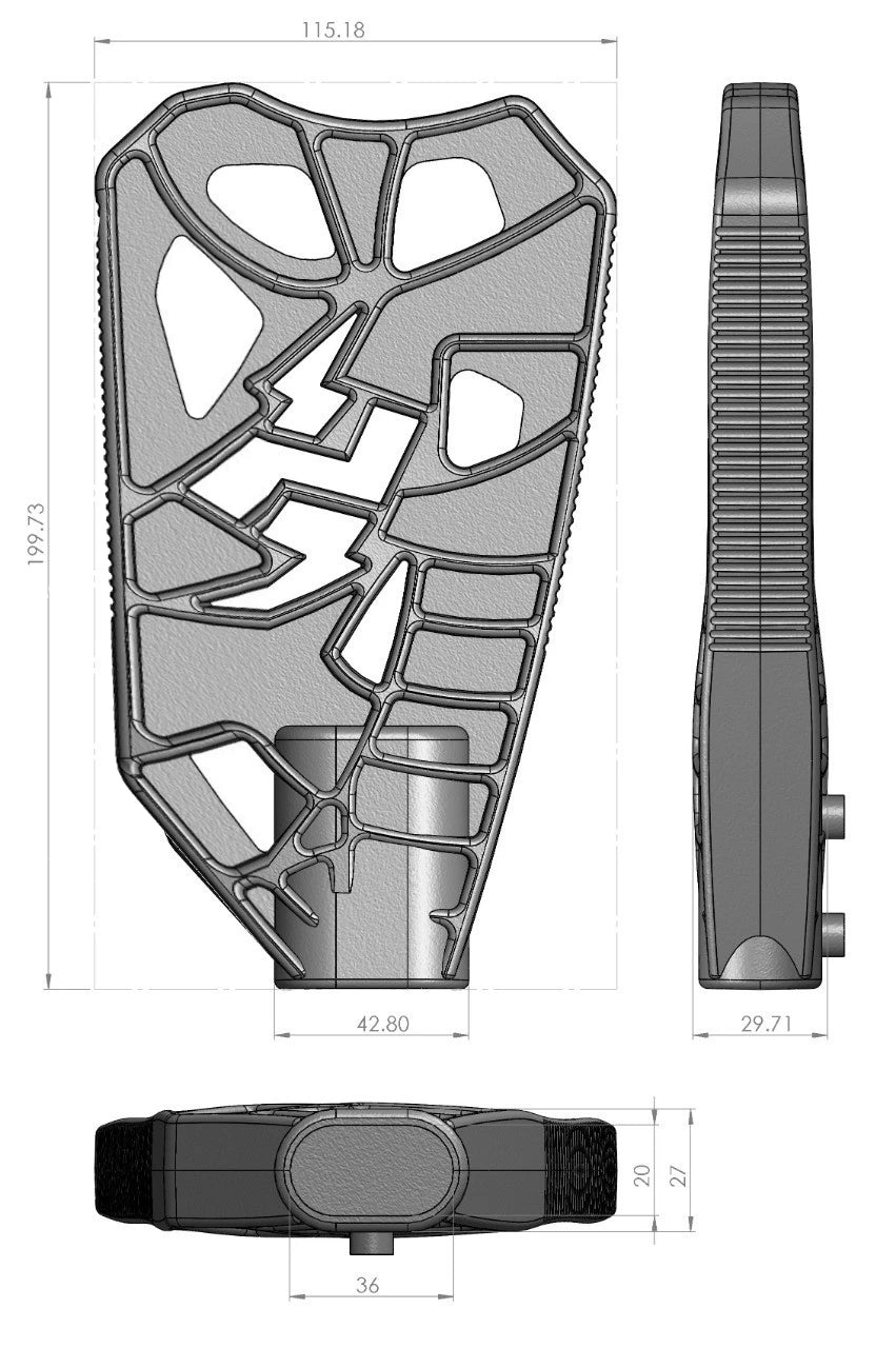 H-4 Surge Broomball Head