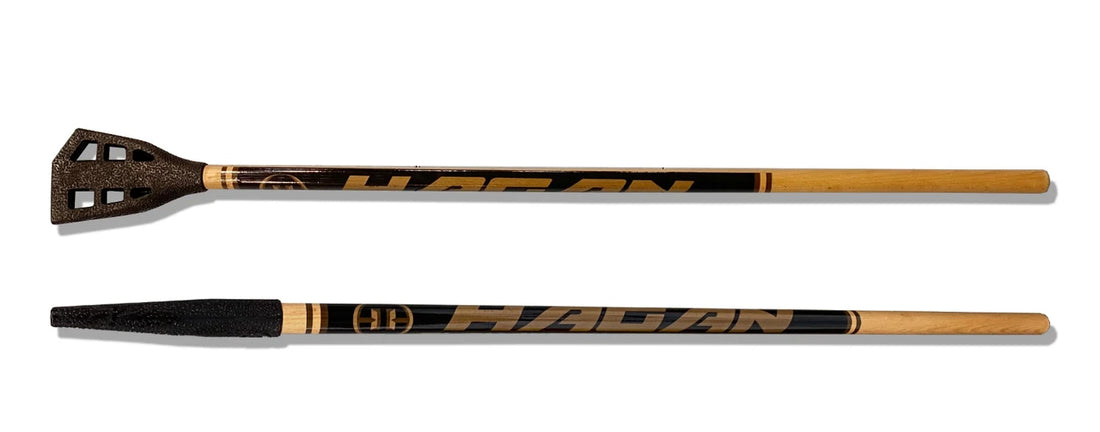 H-1 Hagan Wood Broomball Broom Stick Senior 47.5In