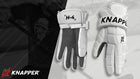BALL HOCKEY GLOVES | H-4 GLOVES | KNAPPER (White Out)