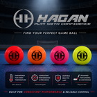 H-1 PRO Hockey Balls (5 Colors) 6 Pack