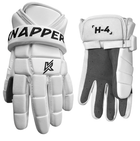 BALL HOCKEY GLOVES | H-4 GLOVES | KNAPPER (White Out)