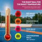H-1 PRO Hockey Balls (5 Colors) 6 Pack